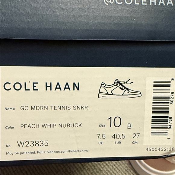 Cole Haan Pink Sneakers with Snake Print Detail - Picture 7 of 7